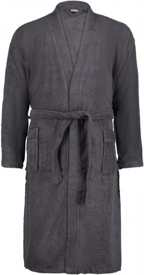 Adamo Joey Bathrobe Charcoal - Εσώρουχα/Μαγιό - Aνδρικά Εσώρουχα μεγάλα μεγέθη