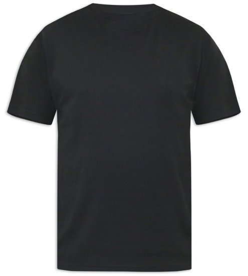 D555 Motherwell Thermal Short Sleeve T-Shirt Black - Εσώρουχα/Μαγιό - Aνδρικά Εσώρουχα μεγάλα μεγέθη