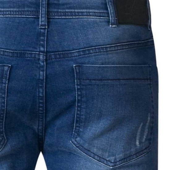 D555 Abrams Biker Style Jeans - Τζιν και παντελόνια - Aνδρικα τζιν παντελόνια μεγάλα μεγέθη