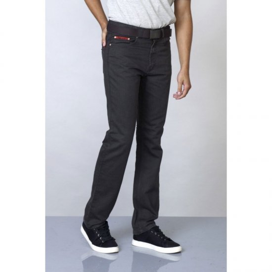 Duke Canary Bedford cord-pants Charcoal - Τζιν και παντελόνια - Aνδρικα τζιν παντελόνια μεγάλα μεγέθη
