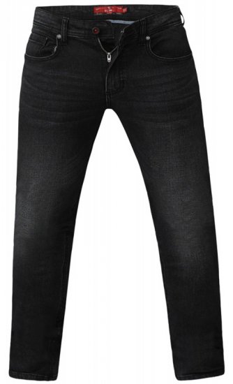 D555 Benson Tapered Fit Stretch Jeans Stonewash TALL SIZES - ΑΝΔΡΙΚΑ ΡΟΥΧΑ MT-6XLT - Μεγέθη TALL