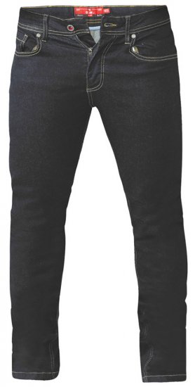 D555 Cedric Tapered Fit Stretch Jeans Indigo TALL SIZES - ΑΝΔΡΙΚΑ ΡΟΥΧΑ MT-6XLT - Μεγέθη TALL