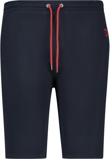 Adamo Marcel Ottoman Sweatshorts Navy - Αθλητικές φόρμες/σορτσάκια - Αθλητικές Φόρμες ανδρικεσ μεγάλα μεγέθη