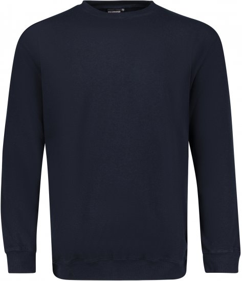 Adamo Athen Crew neck Sweatshirt Navy - φούτερ/Φούτερ με κουκούλα - φούτερ/Φούτερ με κουκούλα ανδρικά μεγάλα μεγέθη 