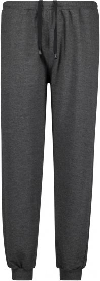 Adamo Athen Sweatpants with Cuffs Charcoal - Αθλητικές φόρμες/σορτσάκια - Αθλητικές Φόρμες ανδρικεσ μεγάλα μεγέθη