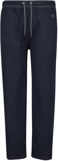 Adamo Markus Sweatpants with draw-cord Navy - Αθλητικές φόρμες/σορτσάκια - Αθλητικές Φόρμες ανδρικεσ μεγάλα μεγέθη