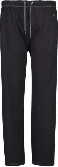 Adamo Markus Sweatpants with draw-cord Black - Αθλητικές φόρμες/σορτσάκια - Αθλητικές Φόρμες ανδρικεσ μεγάλα μεγέθη