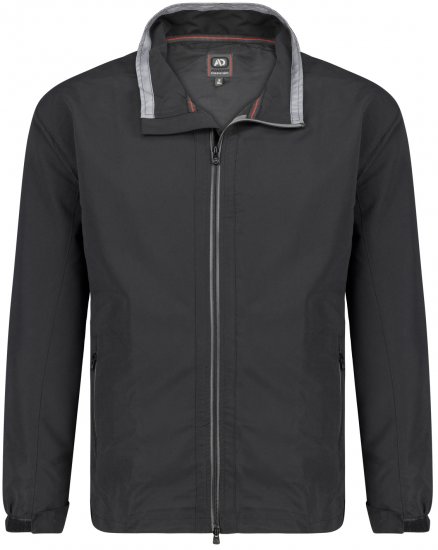Adamo Oswin Lightweight Fitness Jacket Black - Αθλητικά ρούχα & Outdoor - Aθλητικα ρούχα μεγάλα μεγέθη ανδρικά