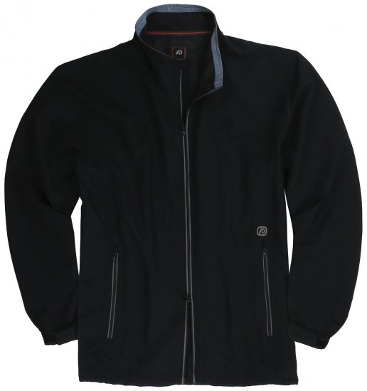 Adamo Oswin Lightweight Fitness Jacket Black - Αθλητικά ρούχα & Outdoor - Aθλητικα ρούχα μεγάλα μεγέθη ανδρικά