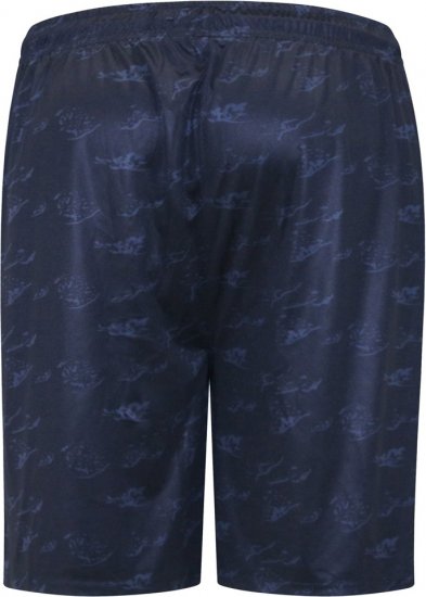D555 Woking Dry Wear Fully Elasticated Polyester Shorts Navy - Αθλητικά ρούχα & Outdoor - Aθλητικα ρούχα μεγάλα μεγέθη ανδρικά