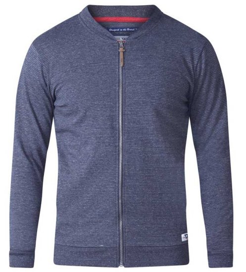 D555 Arnie Sweatshirt With Pocket Navy - φούτερ/Φούτερ με κουκούλα - φούτερ/Φούτερ με κουκούλα ανδρικά μεγάλα μεγέθη 