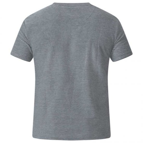 D555 Agler Waffle T-shirt Khaki - Μακό μπλουζάκια - Aνδρικά μπλουζεσ μεγάλα μεγέθη