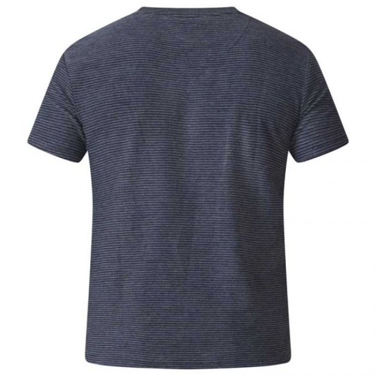 D555 Agler Waffle T-shirt Charcoal - Μακό μπλουζάκια - Aνδρικά μπλουζεσ μεγάλα μεγέθη