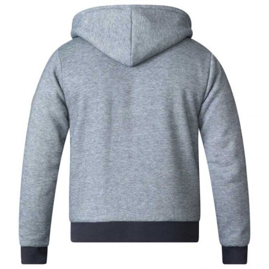D555 William Sherpa Lined Hoodie - φούτερ/Φούτερ με κουκούλα - φούτερ/Φούτερ με κουκούλα ανδρικά μεγάλα μεγέθη 