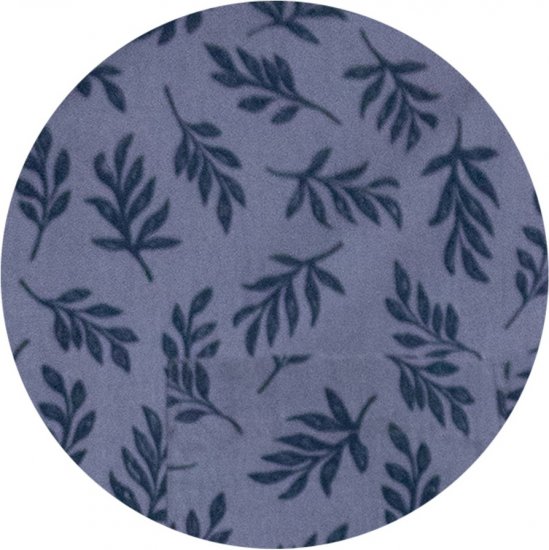 D555 Kettering Hawaiian Leaf AOP Short Sleeve Button Down Collar Shirt Denim - Πουκάμισα - Aνδρικά πουκαμισα μεγαλα μεγάλα μεγέθη