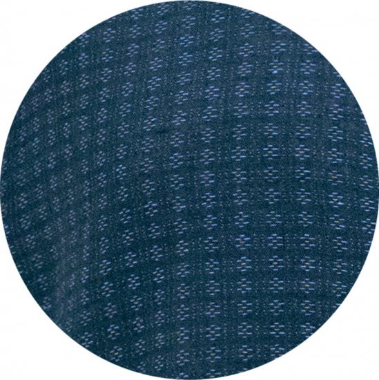D555 Pontefract Jacquard Linen Mix Short Sleeve Shirt With Button Down Navy - Πουκάμισα - Aνδρικά πουκαμισα μεγαλα μεγάλα μεγέθη