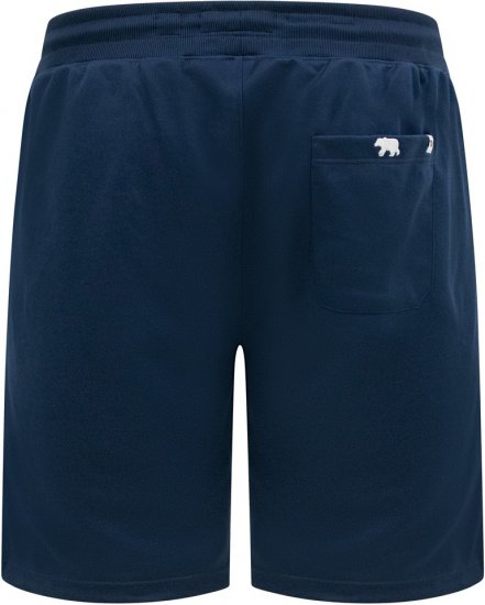 D555 Spalding Elasticated Waist Interlock Shorts Navy - Αθλητικές φόρμες/σορτσάκια - Αθλητικές Φόρμες ανδρικεσ μεγάλα μεγέθη