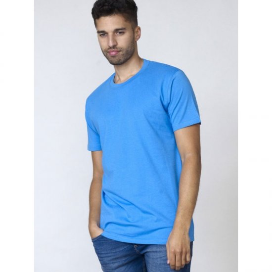 D555 Flyers Crew Neck T-shirt Blue - Μακό μπλουζάκια - Aνδρικά μπλουζεσ μεγάλα μεγέθη