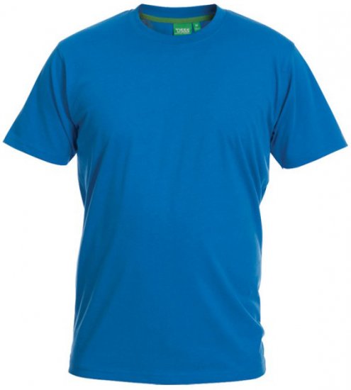 D555 Flyers Crew Neck T-shirt Blue - Μακό μπλουζάκια - Aνδρικά μπλουζεσ μεγάλα μεγέθη