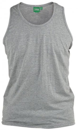 D555 Fabio Tanktop Grey - Μακό μπλουζάκια - Aνδρικά μπλουζεσ μεγάλα μεγέθη