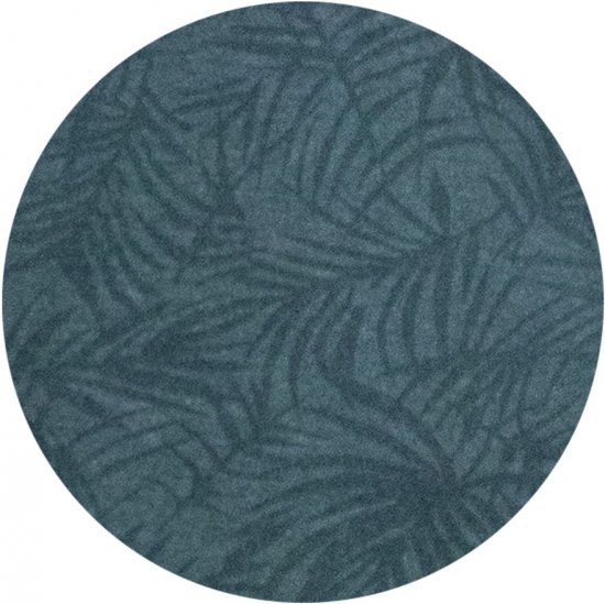 D555 Uttoxeter AOP Leaf Print Short Sleeve Polo Denim - Πόλο μπλουζάκια - Aνδρικά μπλουζακια πολο μεγάλα μεγέθη