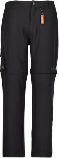 Adamo Tobias Outdoor Zipp-off Pants Black - Αθλητικά ρούχα & Outdoor - Aθλητικα ρούχα μεγάλα μεγέθη ανδρικά