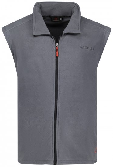 Adamo Montreal Fleece Vest Grey - Αθλητικά ρούχα & Outdoor - Aθλητικα ρούχα μεγάλα μεγέθη ανδρικά