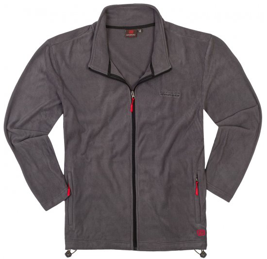 Adamo Toronto Fleece Jacket Grey - Αθλητικά ρούχα & Outdoor - Aθλητικα ρούχα μεγάλα μεγέθη ανδρικά