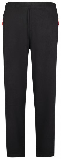 Adamo Ottawa Fleece Pants Black - Αθλητικά ρούχα & Outdoor - Aθλητικα ρούχα μεγάλα μεγέθη ανδρικά