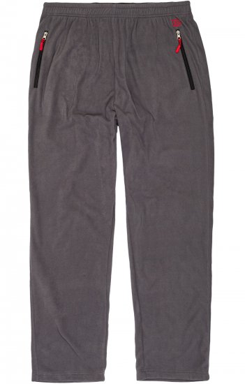 Adamo Ottawa Fleece Pants Grey - Αθλητικά ρούχα & Outdoor - Aθλητικα ρούχα μεγάλα μεγέθη ανδρικά