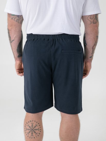 D555 Mitchell 2 Stretch Σορτς με Ελαστική Μέση Σκούρο Μπλε - Αθλητικές φόρμες/σορτσάκια - Αθλητικές Φόρμες ανδρικεσ μεγάλα μεγέθη