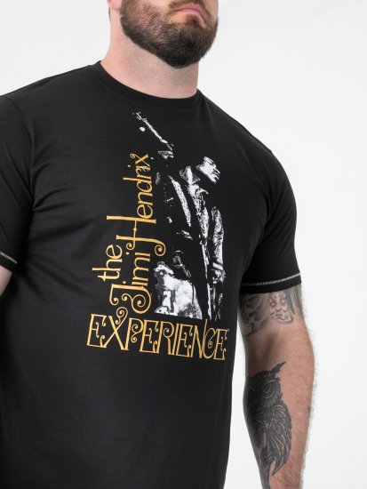 D555 Stokes Official Jimi Hendrix Experience Μπλούζα με Τύπωμα - Μακό μπλουζάκια - Aνδρικά μπλουζεσ μεγάλα μεγέθη