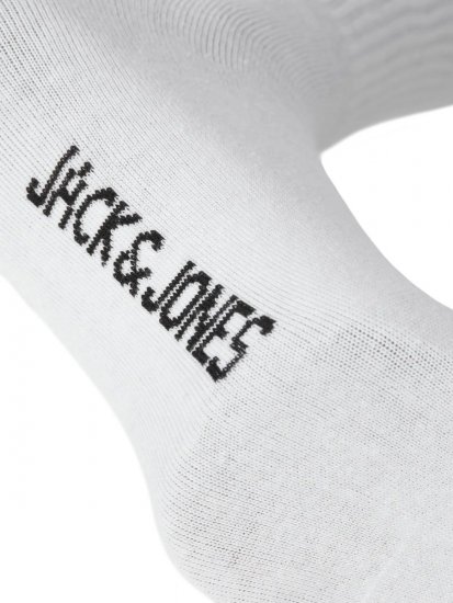 Jack & Jones Charles Κάλτσες τένις Λευκό 3-pack - Εσώρουχα/Μαγιό - Aνδρικά Εσώρουχα μεγάλα μεγέθη