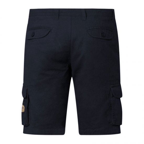 D555 Larry Cargo Shorts Navy - Σορτς - Aνδρικεσ βερμουδεσ μεγαλα μεγάλα μεγέθη