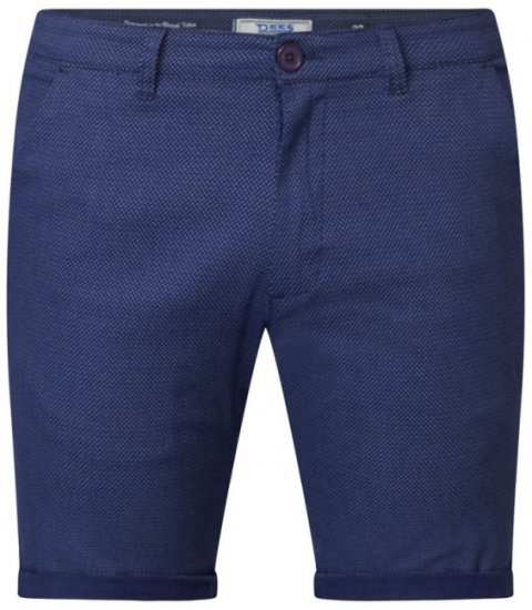 D555 Calvin Stretch Shorts Navy - Σορτς - Aνδρικεσ βερμουδεσ μεγαλα μεγάλα μεγέθη