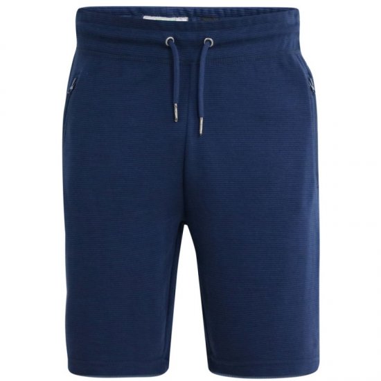 D555 Jackie Ribbed Jersey Shorts Navy - Αθλητικές φόρμες/σορτσάκια - Αθλητικές Φόρμες ανδρικεσ μεγάλα μεγέθη