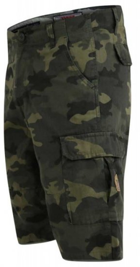 D555 Marty Camo Shorts Green - Σορτς - Aνδρικεσ βερμουδεσ μεγαλα μεγάλα μεγέθη