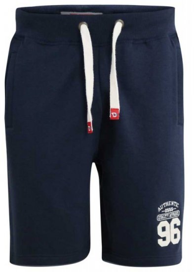 D555 Lindon Jersey Shorts Navy - Αθλητικές φόρμες/σορτσάκια - Αθλητικές Φόρμες ανδρικεσ μεγάλα μεγέθη
