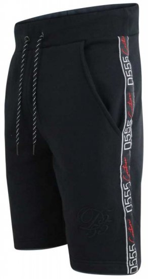D555 Burlington Couture Jersey Shorts Black - Αθλητικές φόρμες/σορτσάκια - Αθλητικές Φόρμες ανδρικεσ μεγάλα μεγέθη