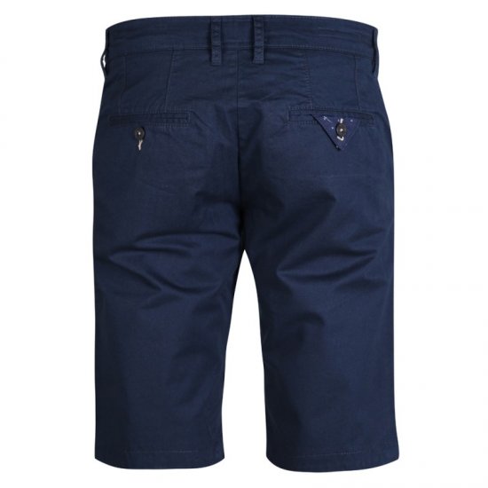 D555 Lopez Stretch Shorts Navy - Σορτς - Aνδρικεσ βερμουδεσ μεγαλα μεγάλα μεγέθη