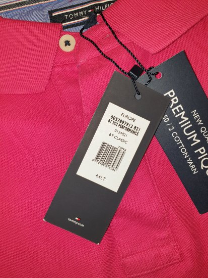 Tommy Hilfiger Classic Polo Dark Pink - Η τρελή προσφορά του Απριλίου της Motley - 