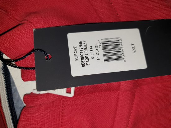 Tommy Hilfiger Kent Zip Thru Sweatshirt Red - Η τρελή προσφορά του Απριλίου της Motley - 