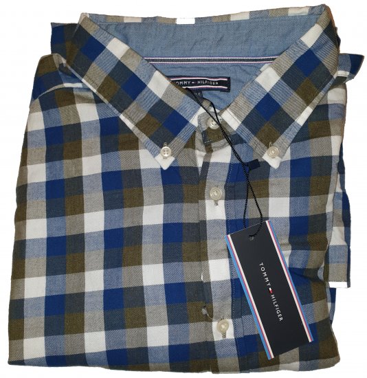 Tommy Hilfiger Gingham Twill Shirt Green - Η τρελή προσφορά του Απριλίου της Motley - 