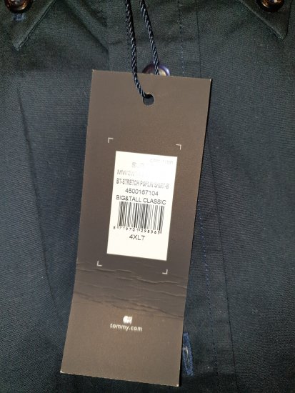 Tommy Hilfiger Stretch Poplin Shirt Black - Η τρελή προσφορά του Απριλίου της Motley - 