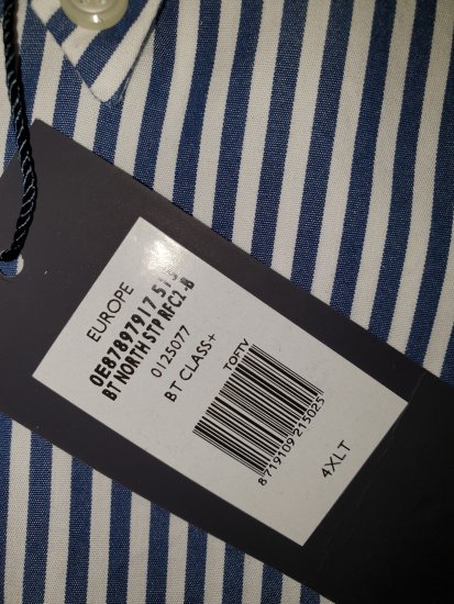 Tommy Hilfiger North Stripe Long Sleeve Shirt Blue/White - Η τρελή προσφορά του Απριλίου της Motley - 