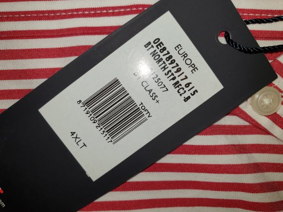 Tommy Hilfiger North Stripe Long Sleeve Shirt Red - Η τρελή προσφορά του Απριλίου της Motley - 