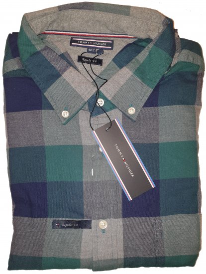 Tommy Hilfiger Gingham Flannel Shirt Green - Η τρελή προσφορά του Απριλίου της Motley - 