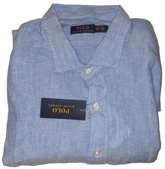 Polo Ralph Lauren 8003 Long Sleeve Shirt Blue - Η τρελή προσφορά του Απριλίου της Motley - 