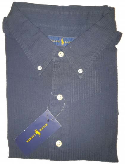 Polo Ralph Lauren TC7I Navy Short Sleeve Shirt - Η τρελή προσφορά του Απριλίου της Motley - 