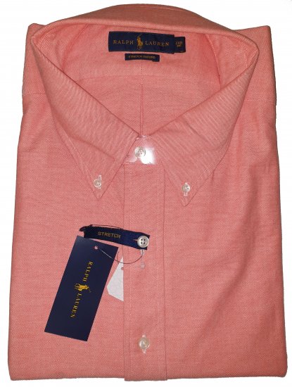 Ralph Lauren TC7E Long Sleeve Shirt Orange/White - Η τρελή προσφορά του Απριλίου της Motley - 